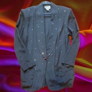 Vintage Rhinestone Blazer